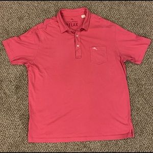 Tommy Bahama Men’s Polo Shirt Relax Style Size LG